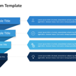 Funnel diagram showing stacked or segmented stages that narrow from top to bottom, with labels and supporting text. 09