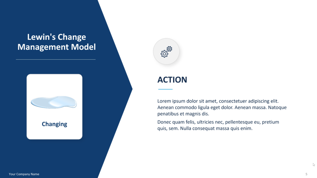 lewins change management model powerpoint template 04