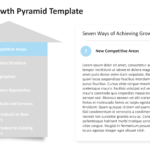 Growth pyramid detail slide with “New Competitive Arena” highlighted on the left and explanatory text on the right. 08