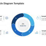 multi step cycle diagram powerpoint template 03