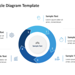 multi step cycle diagram powerpoint template 04