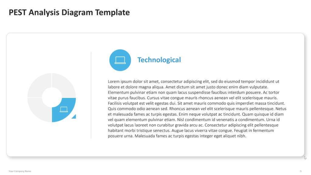 pest analysis diagram powerpoint template 01 5