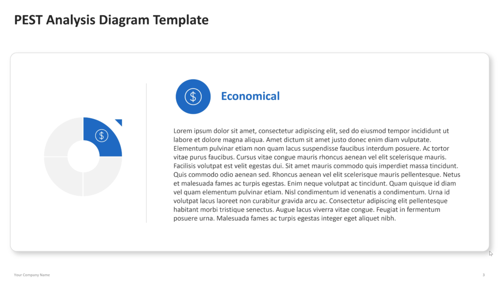pest analysis diagram powerpoint template 03