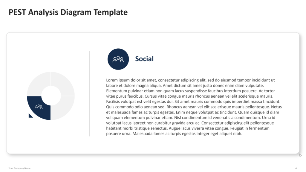 pest analysis diagram powerpoint template 04