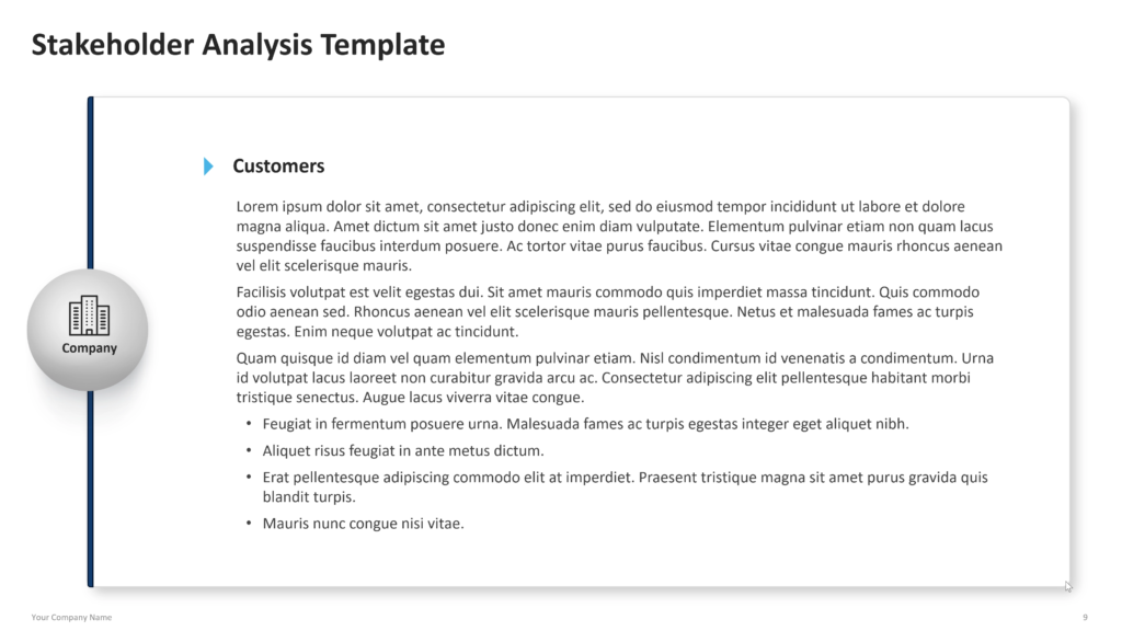 stakeholder analysis powerpoint template 09