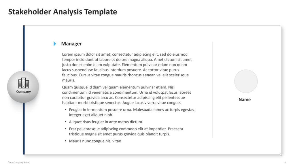stakeholder analysis powerpoint template 11