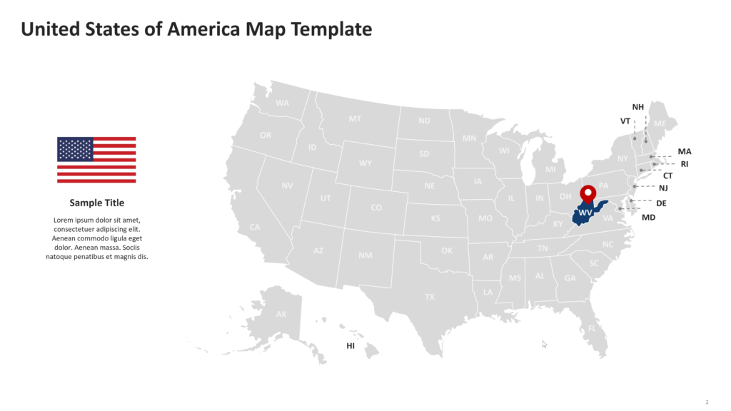 united states map powerpoint template 02