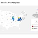 united states map powerpoint template 06